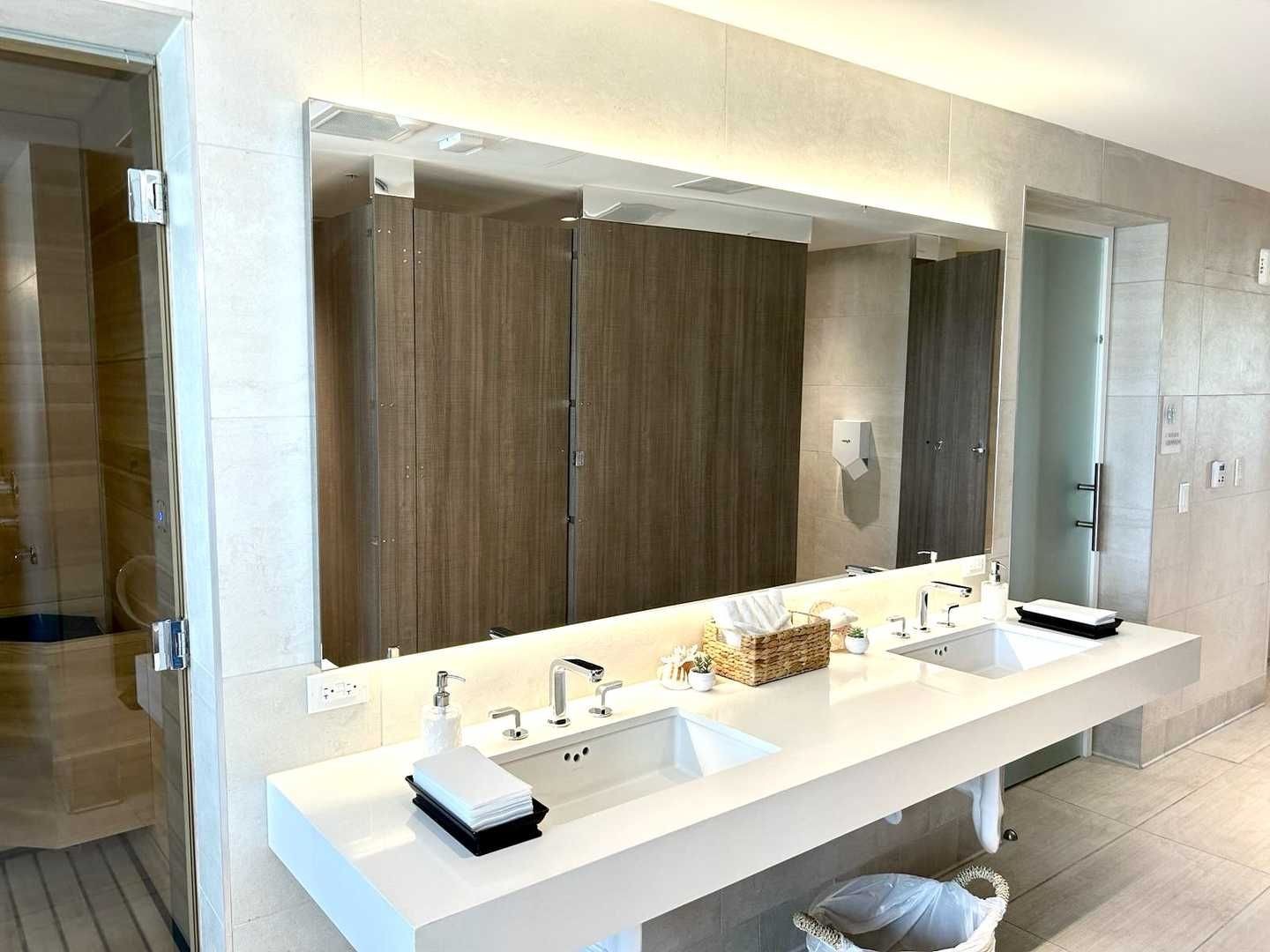 Spa Bathroom Double Vanity